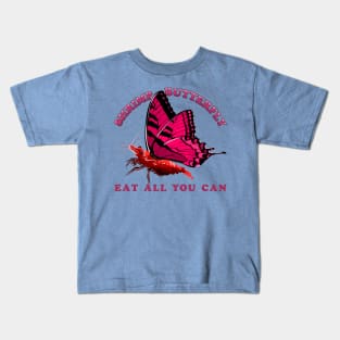 Shrimp Butterfly - Eat All You Can Kids T-Shirt